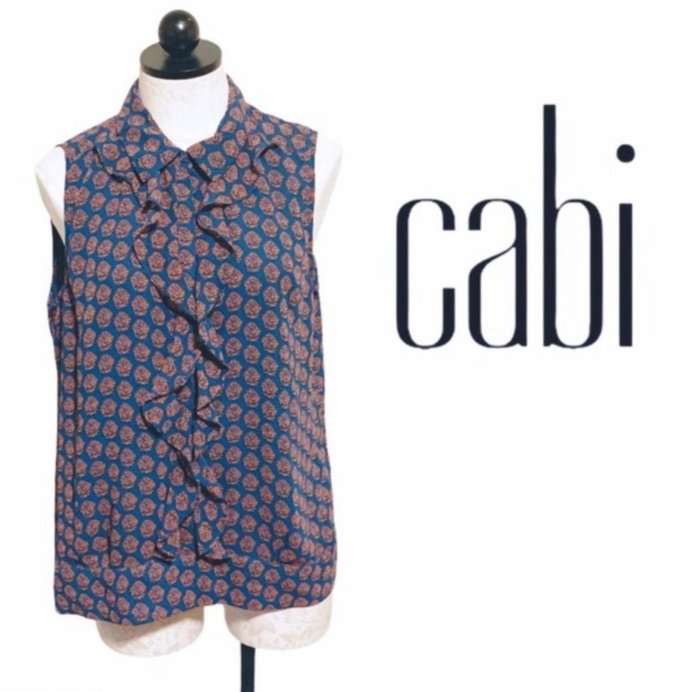 Cabi Kyoto Blossom Medallion Blouse, style #3275